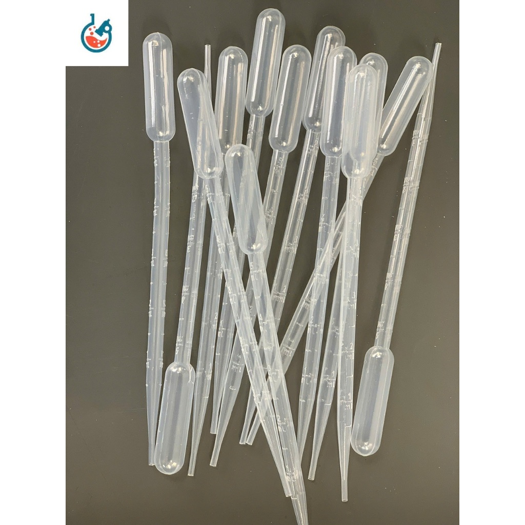 Combo 10 ống Pipet nhựa 1ml, 2ml , 3ml , 10ml - Ống hút nhỏ giọt, có chia vạch