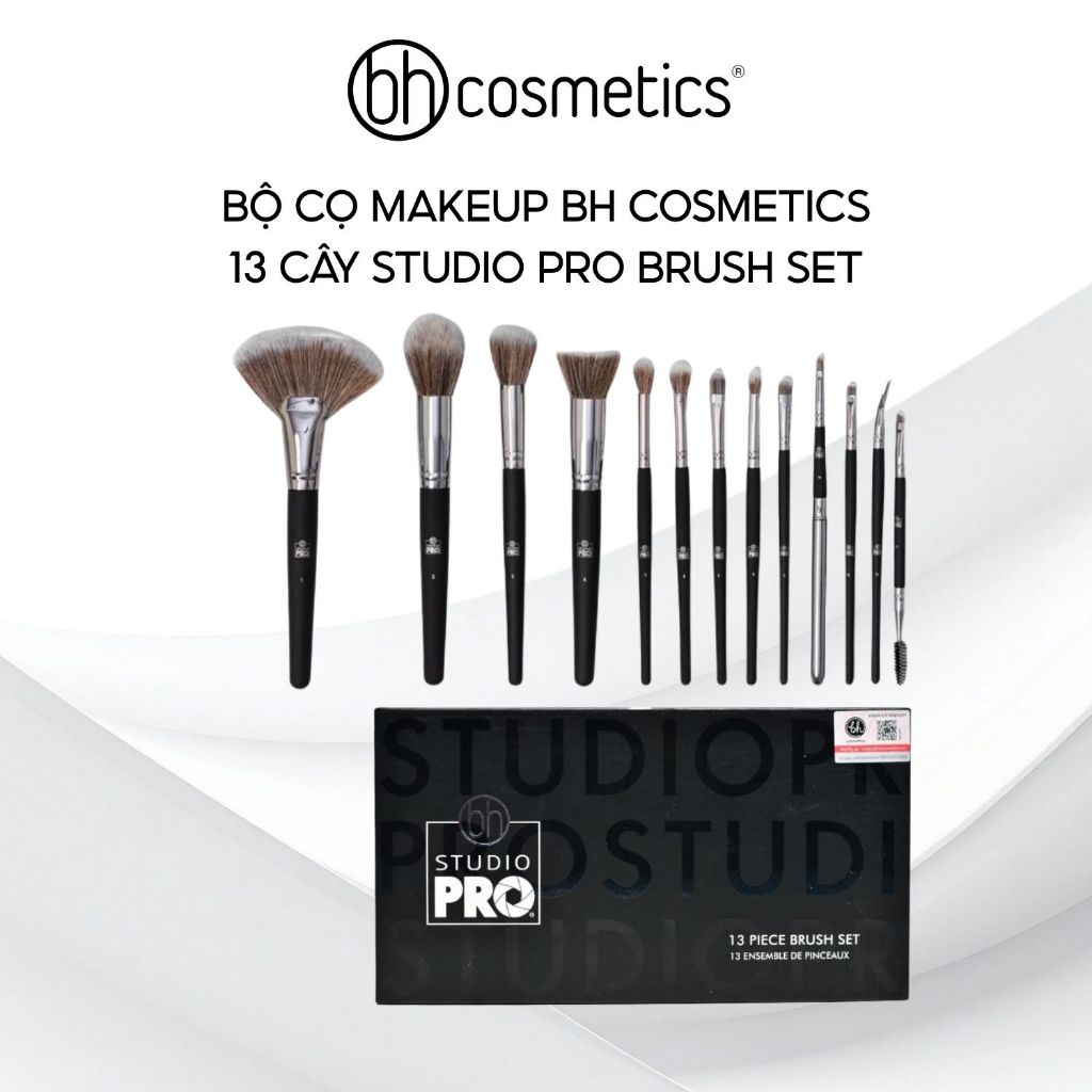 Bộ Cọ Makeup 13 Cây Bh Cosmetic Studio Pro Brush Set BHBO31