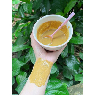[Quà bát + thìa + vitamin ...] 500gr  Bột Cam Thảo Nguyên Chất - Mặt Nạ Dành cho Mặt và Body Giúp Dưỡng Trắng Da