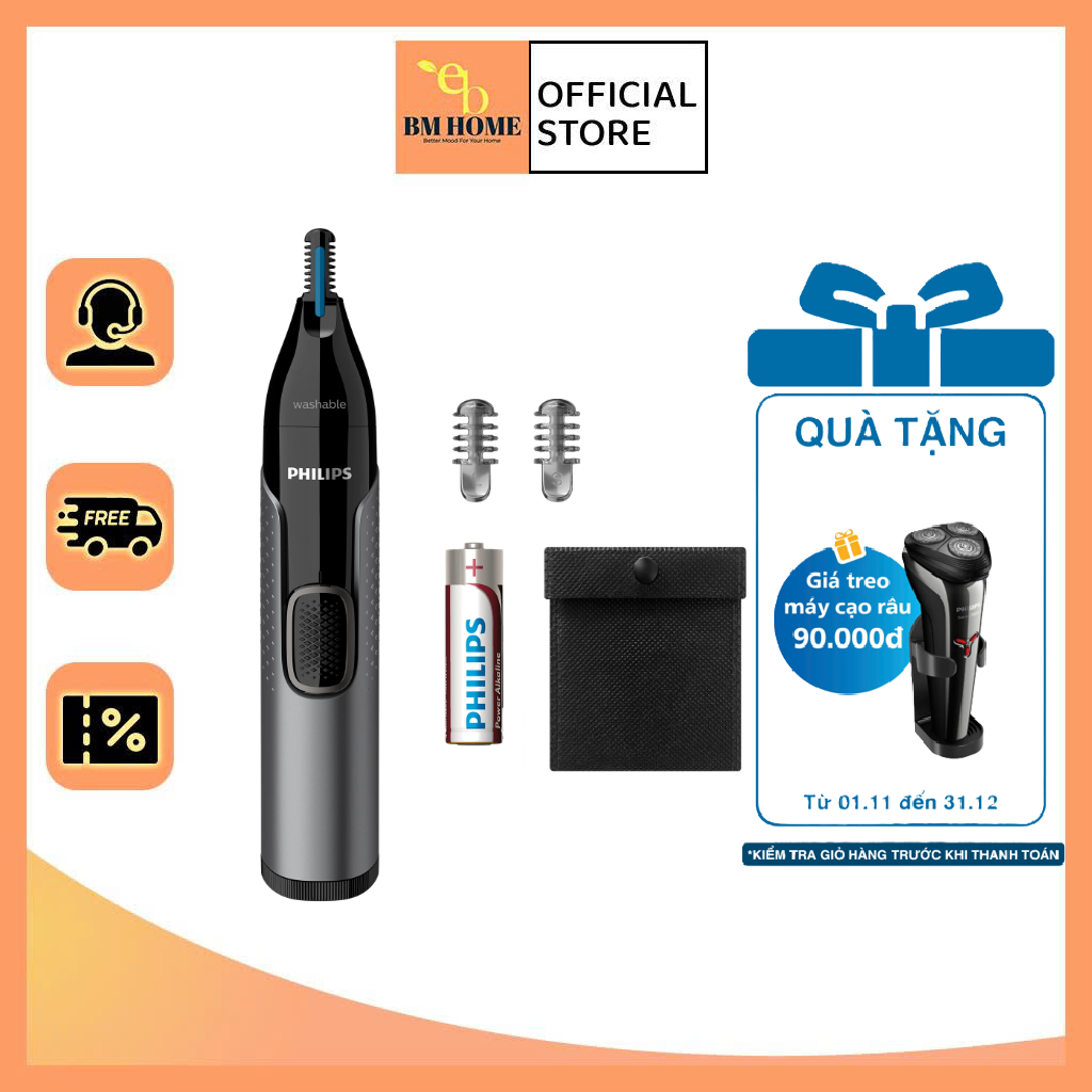 Máy Tỉa Lông Mũi Philips NT1650,NT3650 - Sản phẩm chính hãng