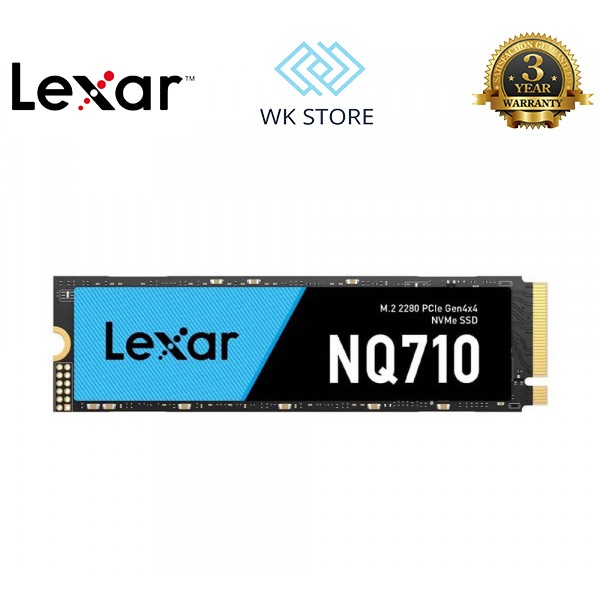Ổ Cứng SSD Lexar NQ710 500GB NVMe Gen 4x4, Mới BH 36T