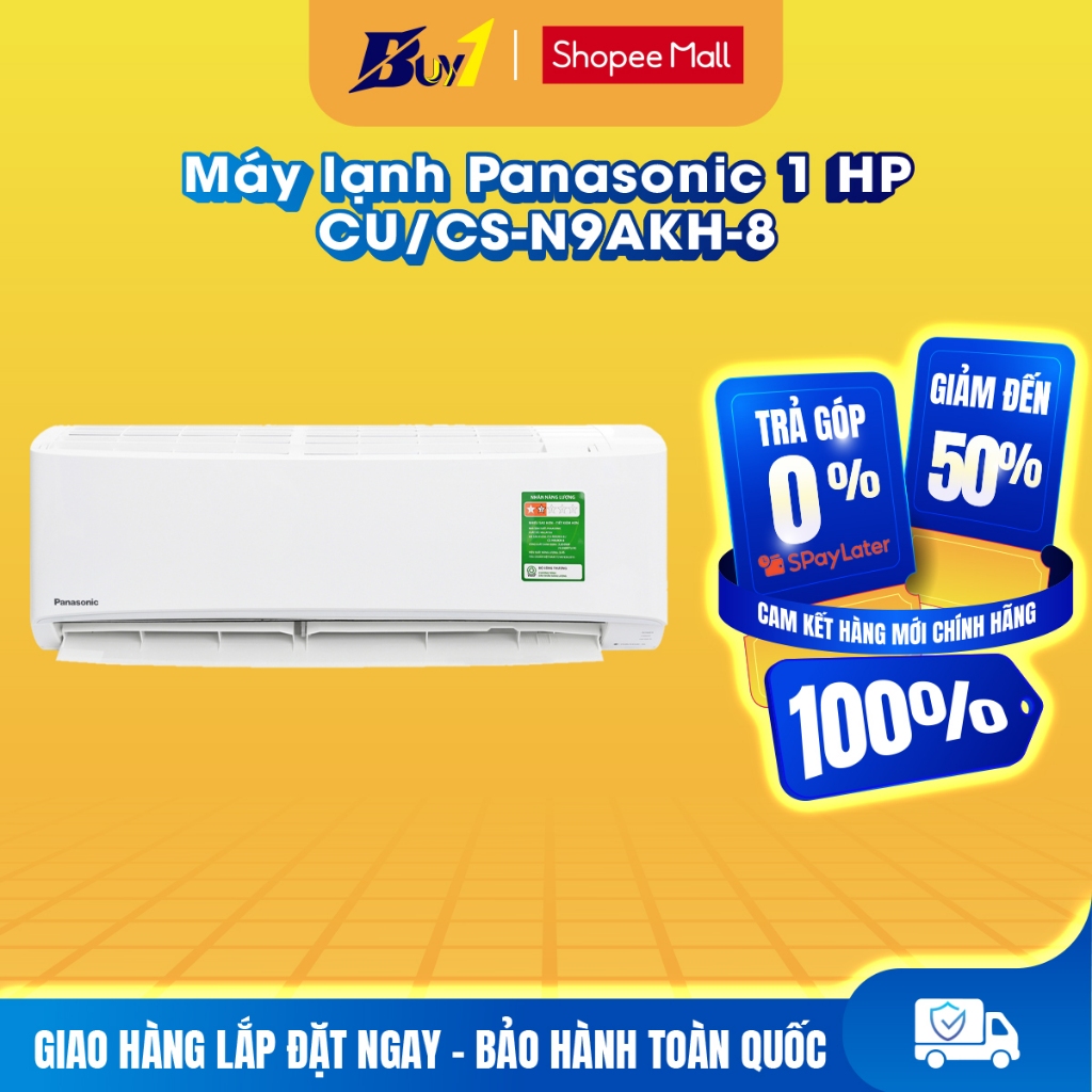 CU/CS-N9AKH-8 - Máy lạnh Panasonic 1 HP CU/CS-N9AKH-8 - Hàng chính hãng