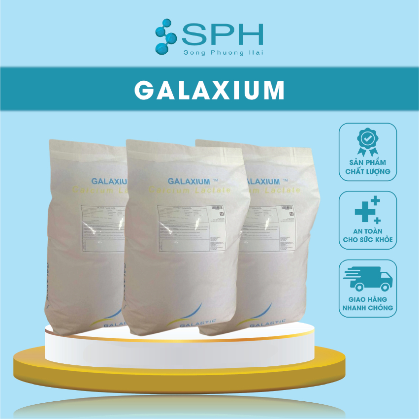 Giá sỉ 1kg Bột Calcium Lactate - Xuất xứ Bỉ