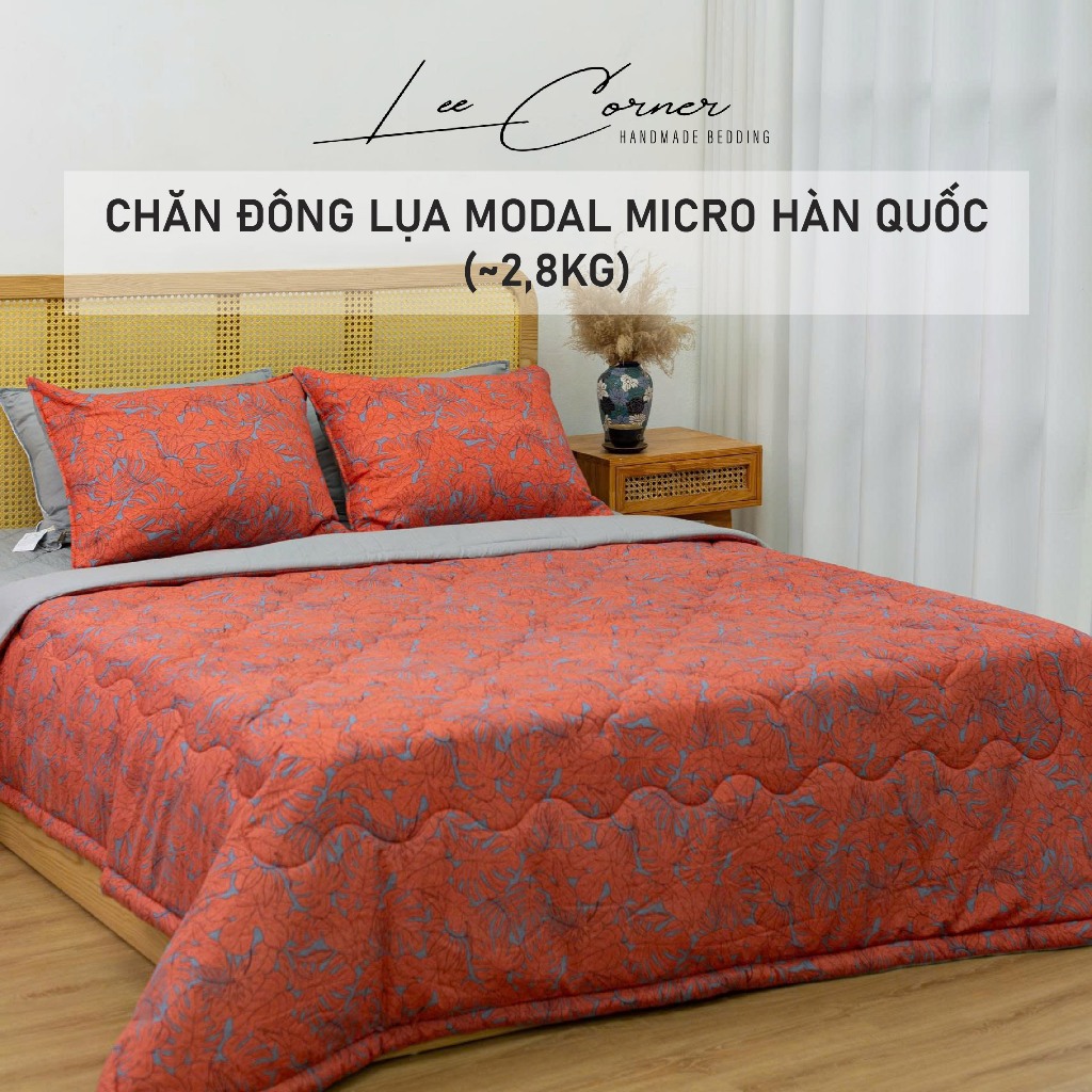 Chăn đông Modal Micro, chăn gối mùa đông, LEE CORNER, chăn chần bông, chăn thu đông, vải mịn, mềm, t