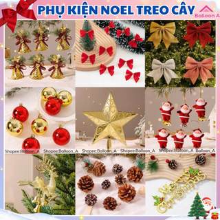  Phụ Kiện Treo Cây Thông Decor NOEL Trang Trí Giáng Sinh 