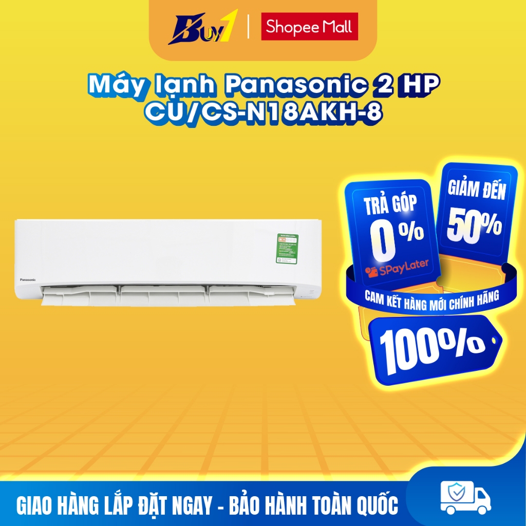 CU/CS-N24AKH-8 - Máy lạnh Panasonic 2.5 HP CU/CS-N24AKH-8 - Hàng chính hãng