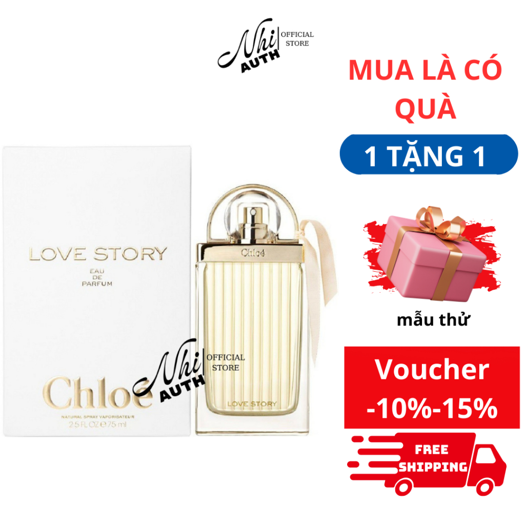 Nước Hoa Nữ Chloe Love Story EDP 75ml Auth (nguyên seal)