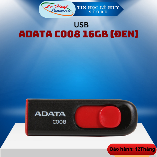 USB ADATA C008 16GB - Hàng Chính Hãng