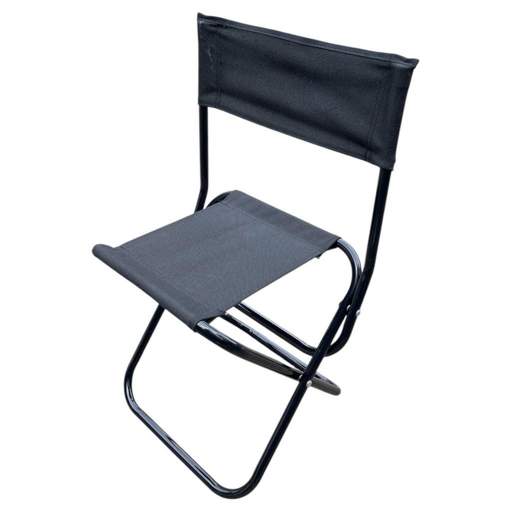 Ghế gấp gọn đi du lịch , SẮT SƠN TĨNH ĐIỆN , cắm trại, Ghế xếp mini câu cá nhỏ gọn tiện dụng