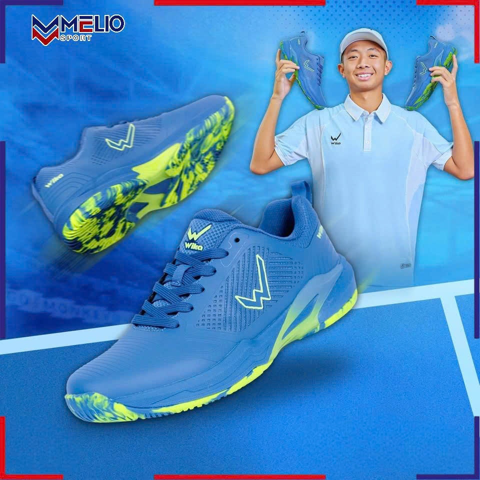 GIÀY PICKLEBALL WIKA VARUS x QUANG DƯƠNG  "LÀM CHỦ NHỊP ĐỘ - KIỂM SOÁT MỌI PHA BÓNG",Êm Ái Bền Bỉ