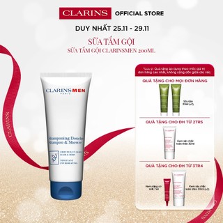Sữa Tắm Gội 2 trong 1 Cho Nam Clarins Clarinsmen Shampoo & Shower 200ml