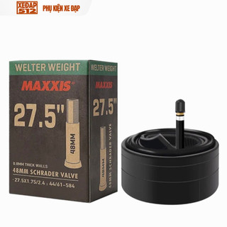Ruột xe đạp MAXXIS 27.5 inch Van Pháp 48mm phù hợp lốp 1.75 đến 2.4 cho xe địa hình