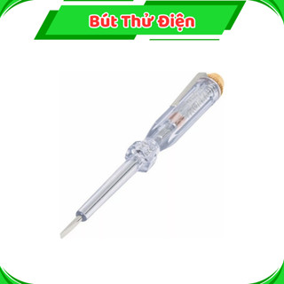  Bút thử điện kiểm tra dòng điện 100-500V - kiêm tua vít 2 cạnh màu trong suốt 