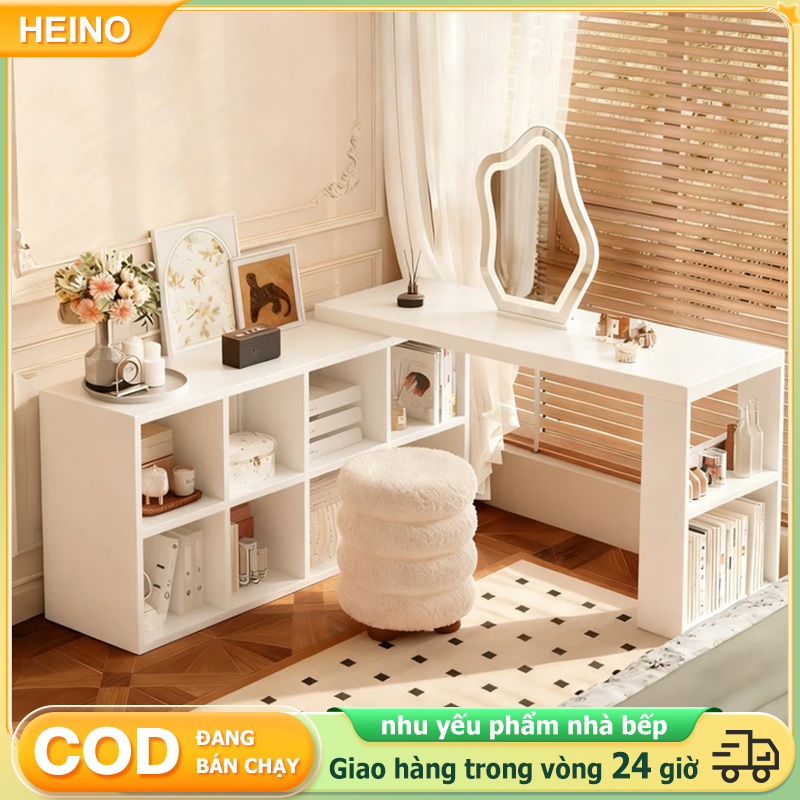 𝑯𝑬𝑰𝑵𝑶 Bàn làm việc góc chữ L có thể chuyển đổi Eco-Board dày 25mm Lắp đặt tự do phòng ngủ phòng khách | BigBuy360 - bigbuy360.vn