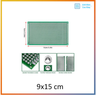 PCB Đục lỗ Phíp FR4 - 2 mặt