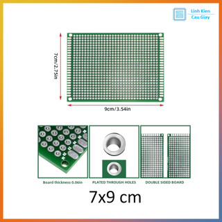 PCB Đục lỗ Phíp FR4 - 2 mặt