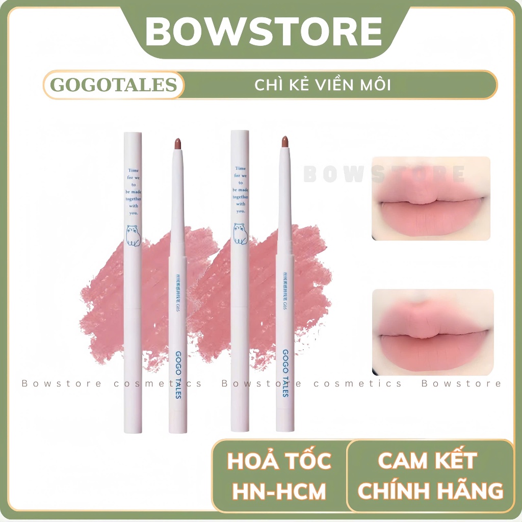 Chì Kẻ Viền Môi GOGO TALES viền môi 3D hack môi Velvet Fog Lipliner GT531 GOGO152 | BigBuy360 - bigbuy360.vn