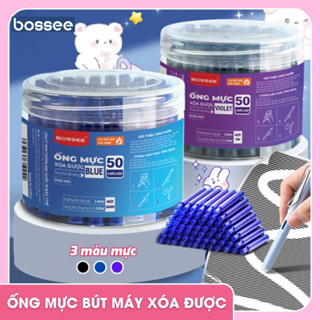  Hộp 30 50 Mực Xóa Được Dùng Cho Bút Máy Nhanh Khô Mực Xóa Bằng Nhiệt Dạng Ống Thay Thế Cho Bút Máy 