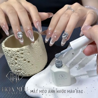  Mắt mèo ánh nước Bạc SJY  mã mới đổi chai tròn   