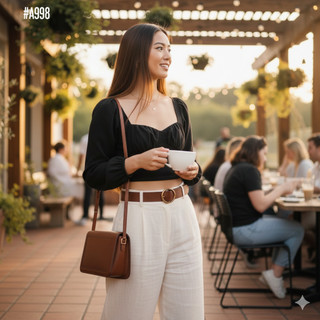 [HỎA TỐC HCM] Áo crop coset cột nơ cut out lưng