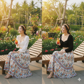 [HỎA TỐC HCM] Áo crop coset cột nơ cut out lưng