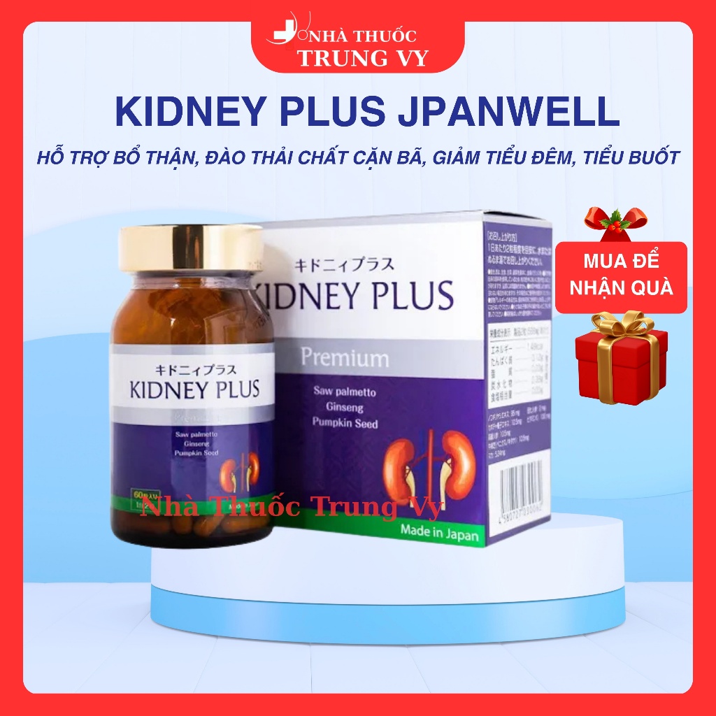 Viên Uống Bổ Thận Kidney Plus Jpanwell (Hộp 60 Viên)