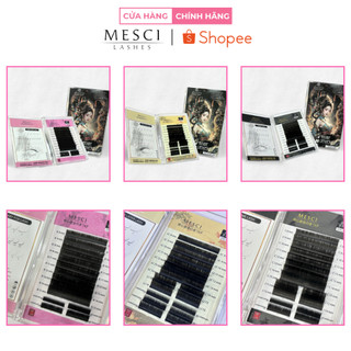  Mi Thiết Kế Mesci Lashes - Tổng Hợp 3 Dòng Hot Anime Fox Layer Baby Fox  Cong B C LC LJ Kèm Mi Dưới  