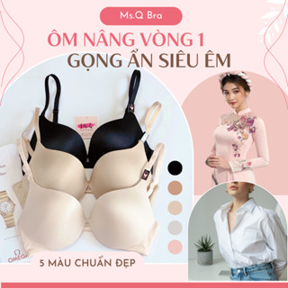  Áo lót nâng ngực có gọng áo ngực mặc với áo dài mút mỏng không lộ viền Ms.Q Bra ALV046 