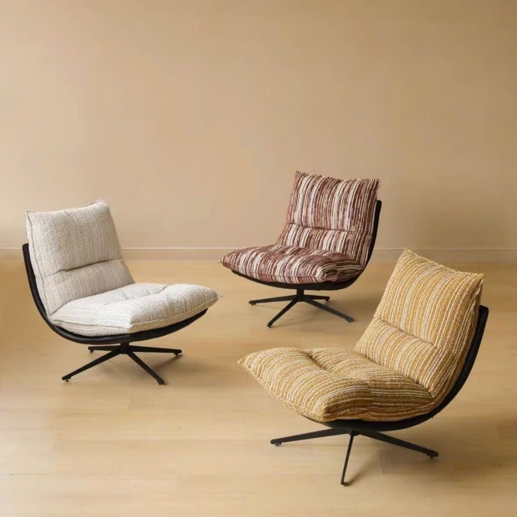 Ghế Thư Giãn Xoay LIVIN HOME , Ghế Lounge Sofa Relax - Phong Cách Bắc Âu Sang Trọng