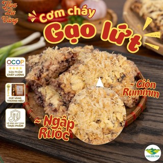  Cơm cháy gạo lứt 250g Hoa Lư Vàng đặc sản Ninh Bình cơm cháy chà bông cao cấp đặc biệt ngon - Hoa Lư Food 