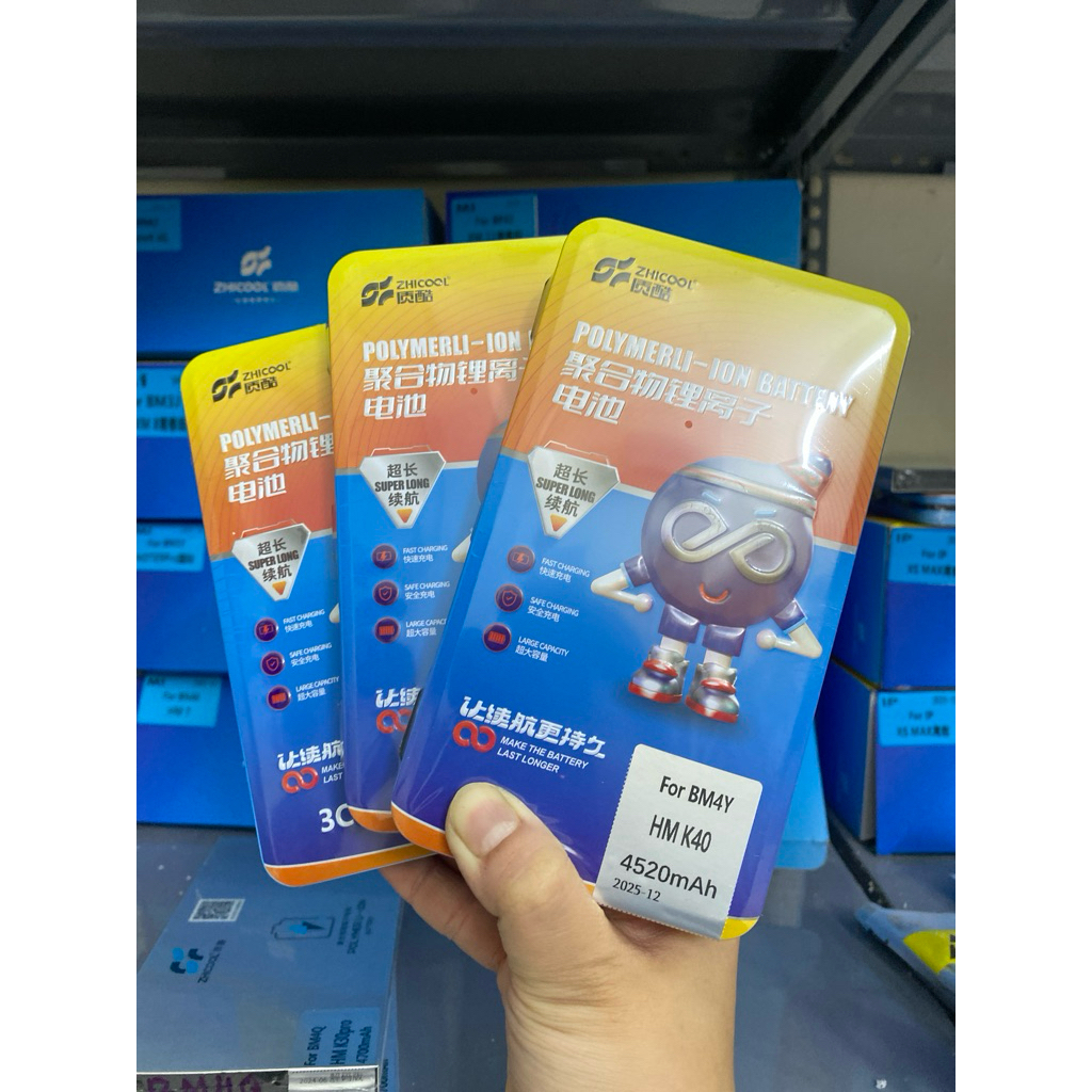 Pin Xiaomi BM4Y / Poco F3 / Redmi K40 / Redmi K40 Pro / Poco F3 Pro / Redmi K40 Pro Plus zhicool