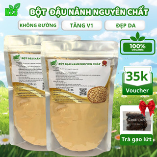 1KG Bột Đậu Nành N23| Bột Đậu Nành Nguyên Chất Đã Tách Vỏ Rang Chín Xay Mịn Không Chất Bảo Quản - Nông Sản N23