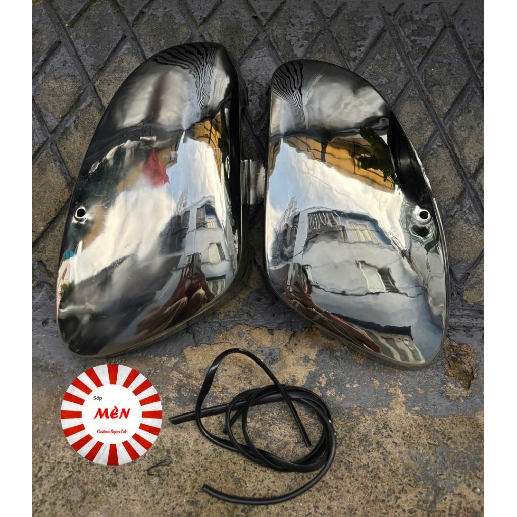 CỐP XE CUB 81, 86 INOX