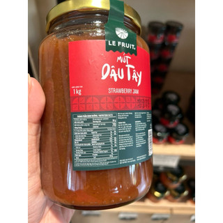 MỨT DÂU TÂY  #LEFRUIT - Hủ 1Kg
