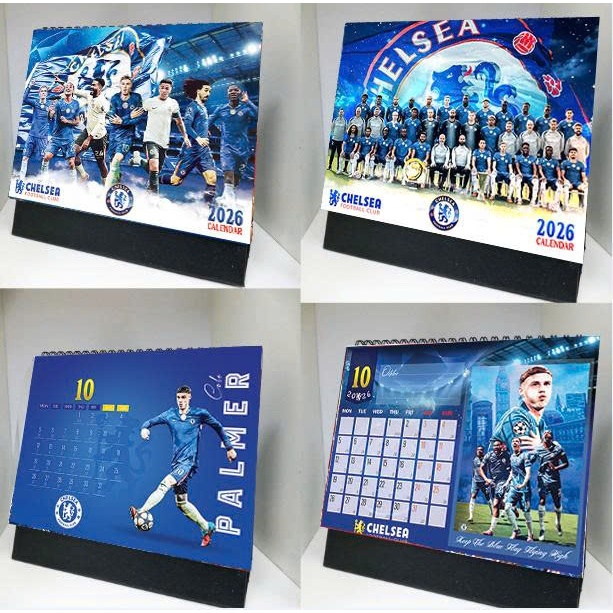 Lịch để bàn Chelsea 2026