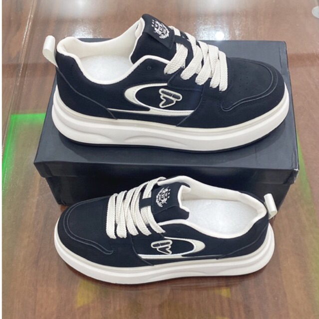 giày thể thao nam F01 độn đế êm cao full hộp nam,Giày sneaker nam F01 phối họa tiết viền size 39-44 