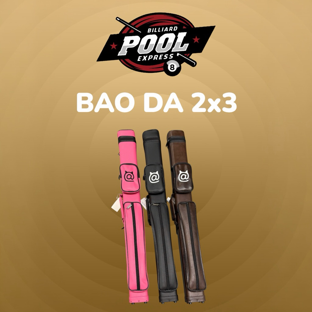 Bao cơ Bida, Bao da 2x3 lõi lót nỉ CAO CẤP