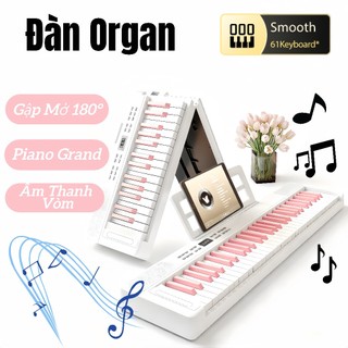 【Giáo viên đề xuất】Đàn Piano Điện & Organ 61 Phím | Nhạc Cụ Đa Năng Cho Người Mới Học, Giáo Viên & Trẻ Em