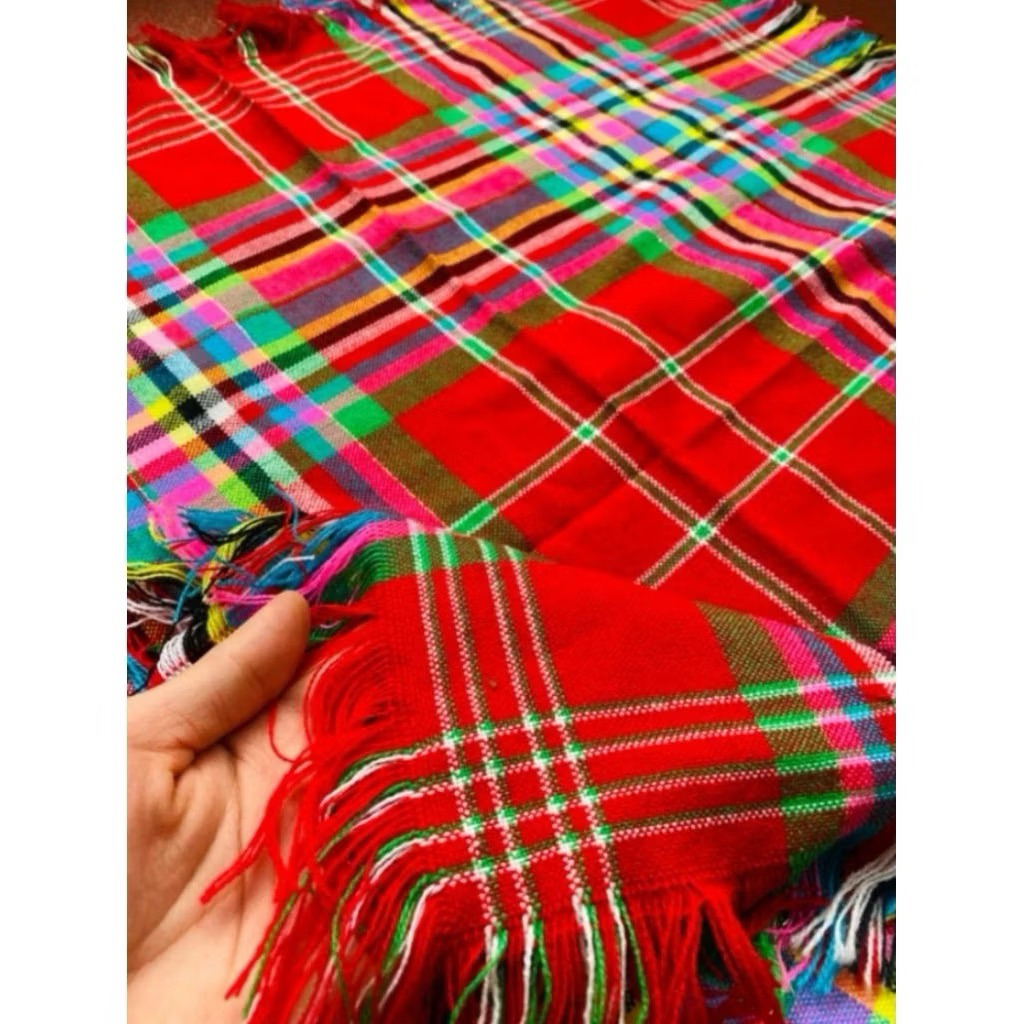 khăn len vuông đội đầu (80.80cm )