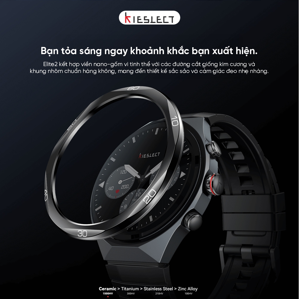 [NEW] Đồng hồ thông minh Kieslect AI Elite2 - Màn hình LTPO AMOLED 1.46 inch - Tích hợp trợ lý ChatGPT | BigBuy360 - bigbuy360.vn
