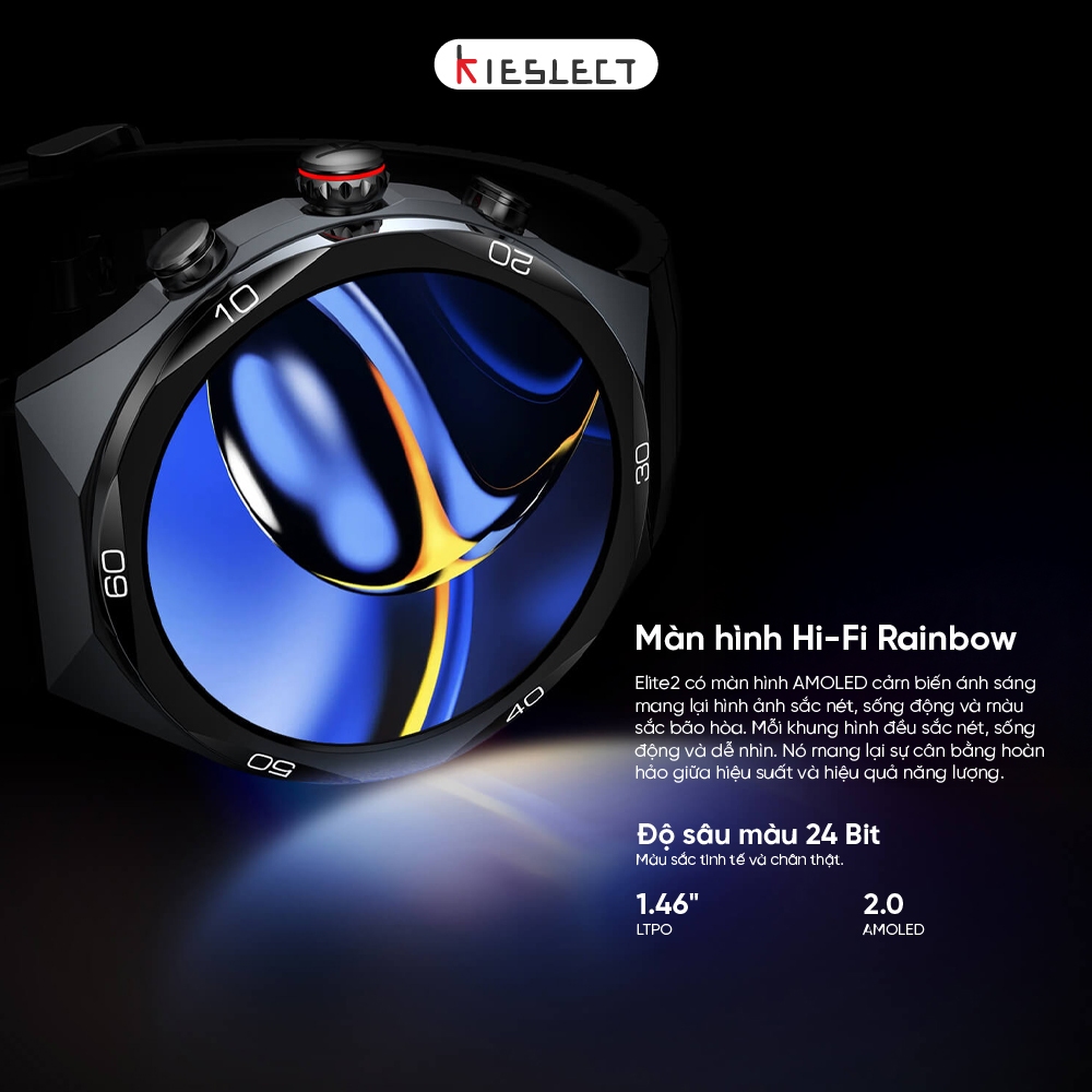 [NEW] Đồng hồ thông minh Kieslect AI Elite2 - Màn hình LTPO AMOLED 1.46 inch - Tích hợp trợ lý ChatGPT | BigBuy360 - bigbuy360.vn