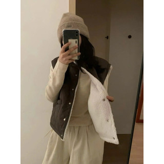 HYERI- Áo Gile Phao Lót Bông  + Hàng QCCC 100%