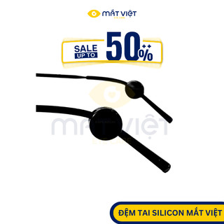  Đệm Chặn Kính Silicon Tròn Giữ Gọng Kính Chống Trượt Miếng Đệm Làm Êm Tai Siêu Nhẹ Tiện Lợi Phụ Kiện Kính Mắt Việt 