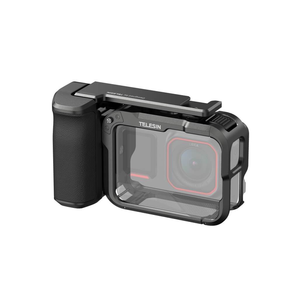 GRIP CHỤP HÌNH INSTA360 ACE PRO 2 / ACE PRO KIM LOẠI TELESIN