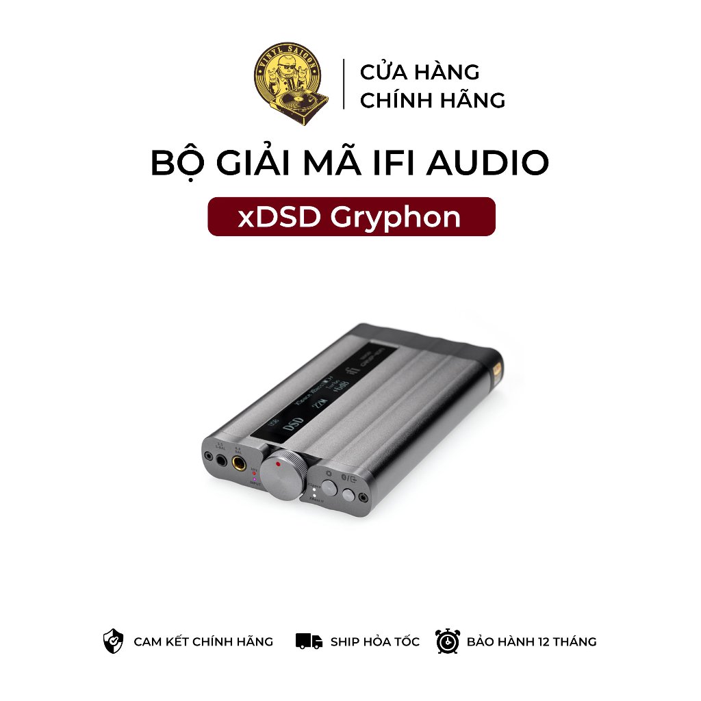 Bộ giải mã iFi xDSD Gryphon portable dac/amp - Bảo hành 12 tháng