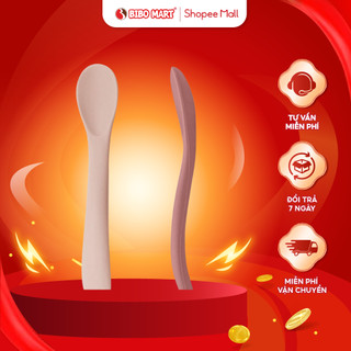  QT Thìa Gooby Ăn Dặm Cho Bé Silicon Mềm Mại - Bibomart 