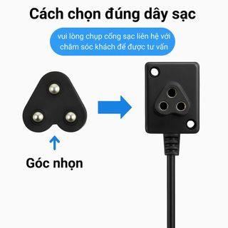 Dây sạc túi sưởi Thiên thanh