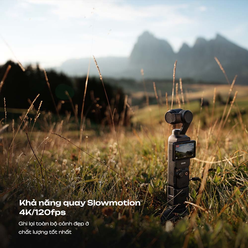 DJI Osmo Pocket 3 Gimbal Tích Hợp Camera Chất Lượng 4K 120fps | BigBuy360 - bigbuy360.vn