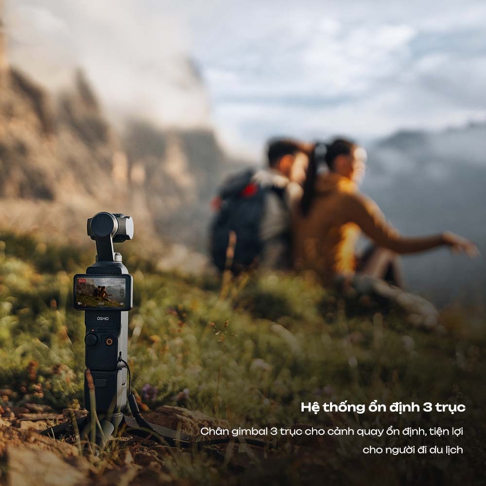 DJI Osmo Pocket 3 Gimbal Tích Hợp Camera Chất Lượng 4K 120fps | BigBuy360 - bigbuy360.vn