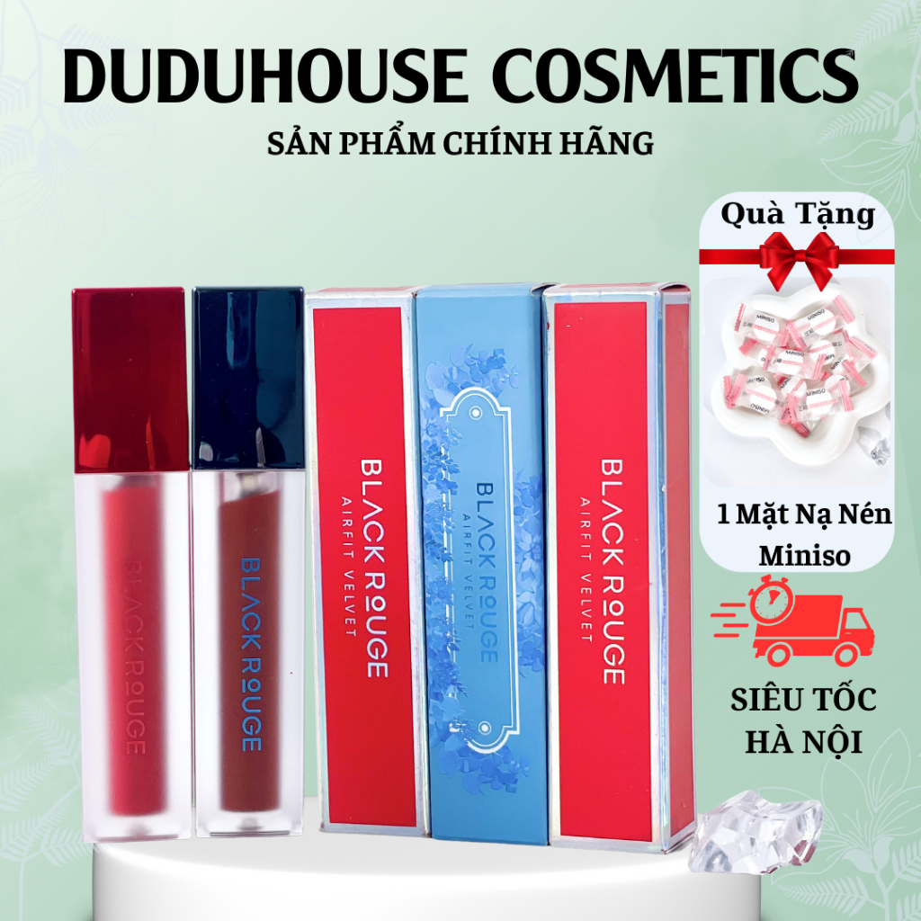 Son Kem Lì Black Rouge Air Fit Velvet Tint Duduhouse
